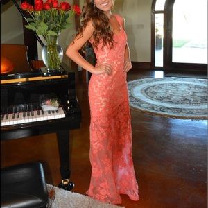 Coral Prom Dress!